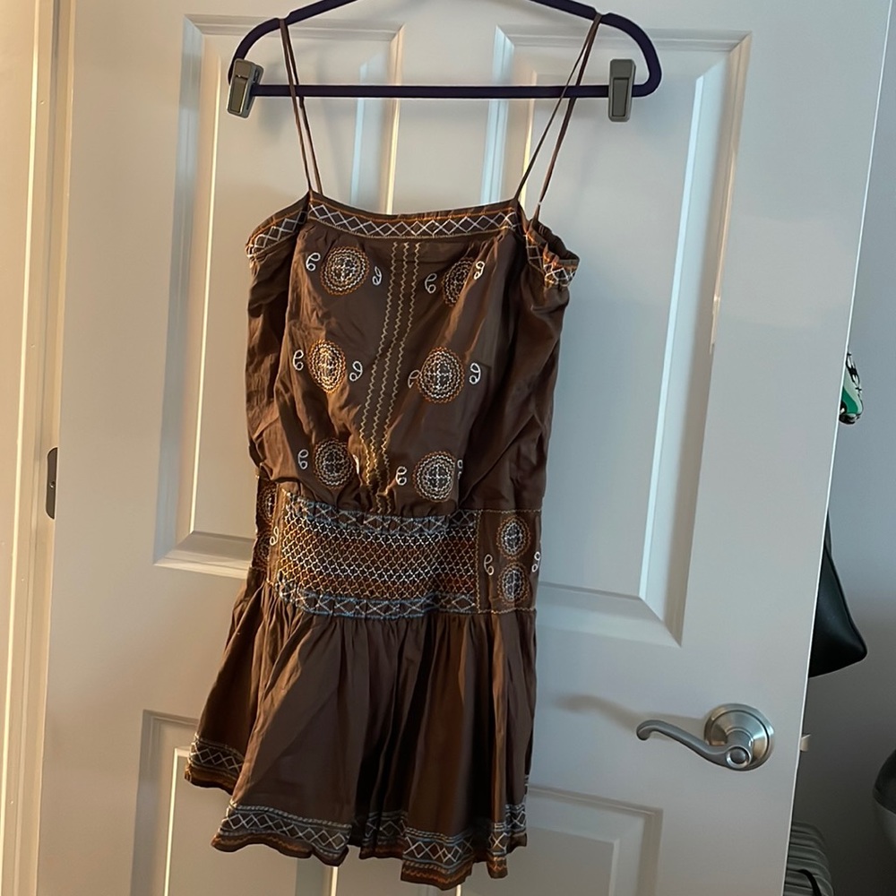 BCBG tribal print mini dress